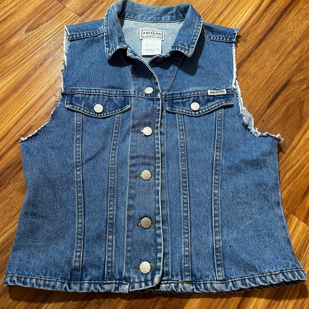 Vintage The Original Arizona Denim Vest Size M